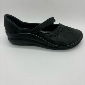 Naot Matai Black  Mary Jane Hook & Loop Shoes Size 38/ US 7